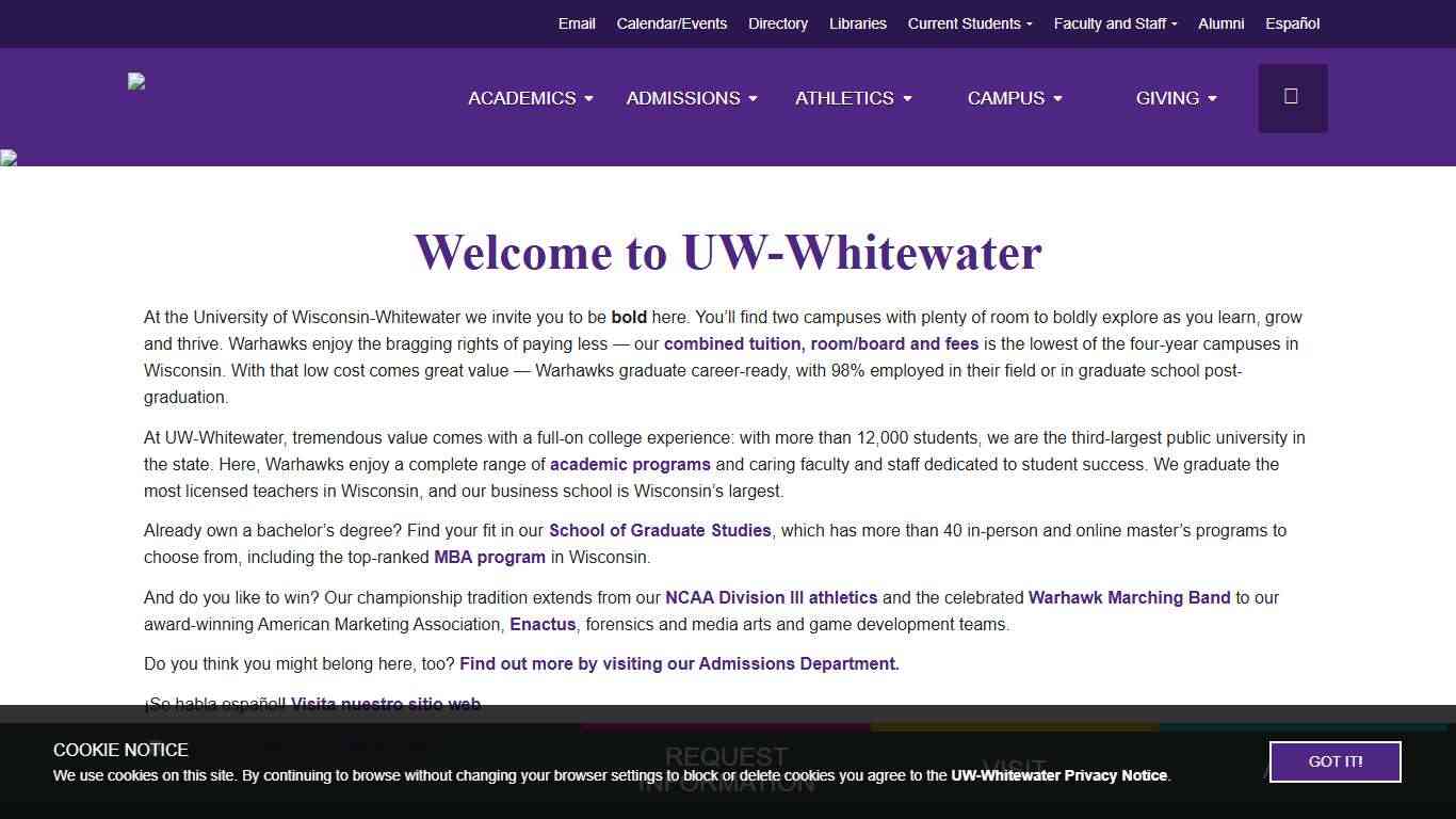 University of Wisconsin-Whitewater